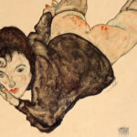 Egon-Schiele-Reclining-Woman-1916