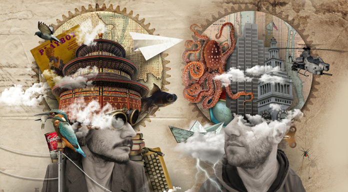 Beautiful Surrealistic Portraits Andrea Costantini "Imaginaria" series by Andrea Costantini