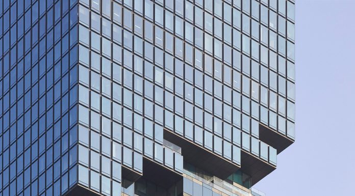 Ole Scheeren’s pixellated MahaNakhon tower photographed by Hufton + Crow