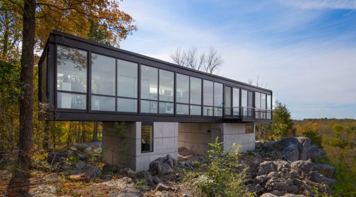 Artist’s retreat in West Virginia sits above a limestone quarry