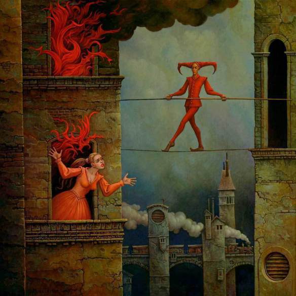 Painting by Michael Hutter