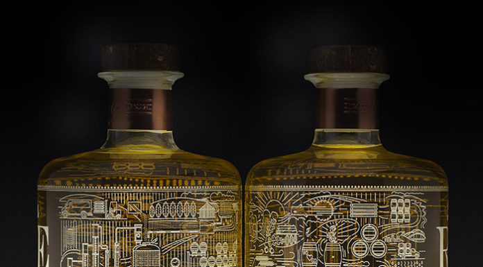 Limited Production, Awesomely Designed Dillon’s 100% Rye Whisky Dillons ArtistRealm Rye Whisky Blending Dark