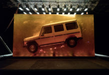The world’s biggest installation of synthetic resin by Mercedes-Benz